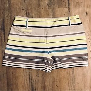 LOFT Striped Riviera Shorts (8)